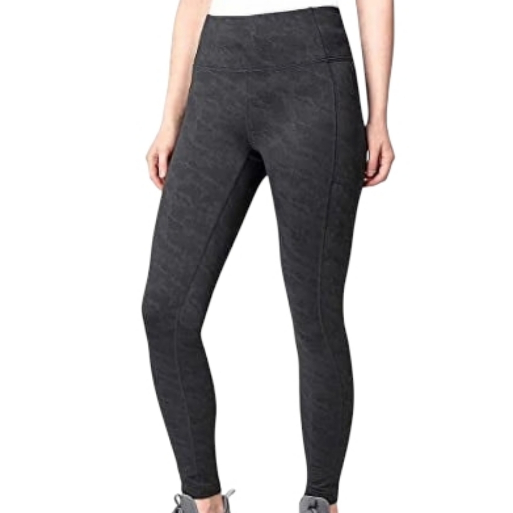 Mondetta Performance And Luxury Brushed Jacquard Legging Size Medium